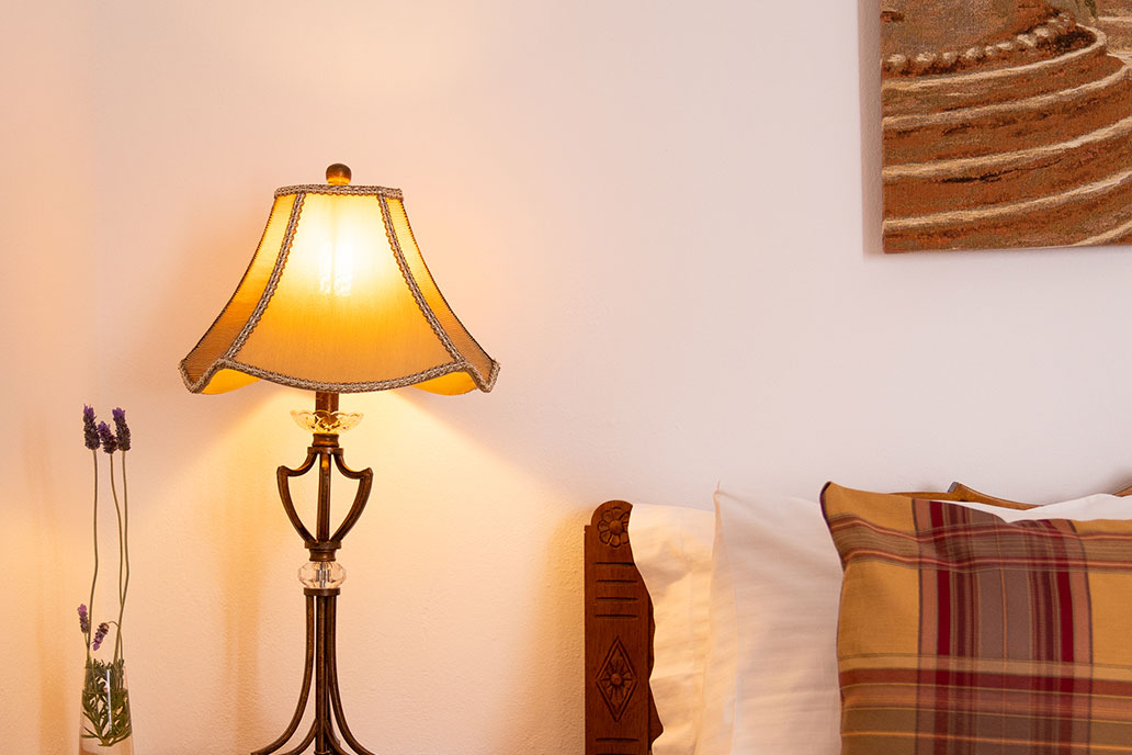 The bedroom of Pelagos Residence in Sifnos